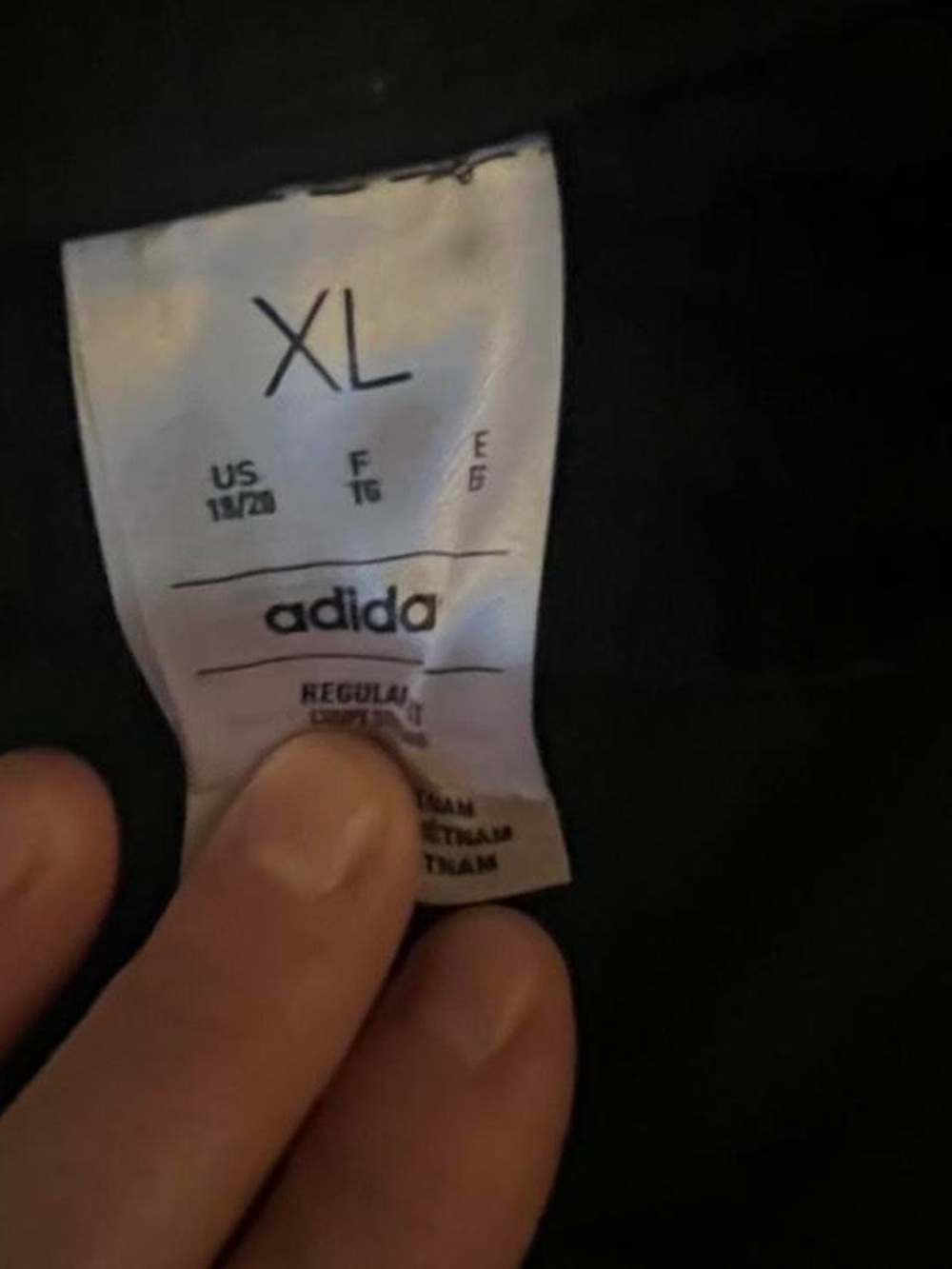 adidas Black Hoodie Track Jacket and Pants with White Stripes - Picture 4 of 5